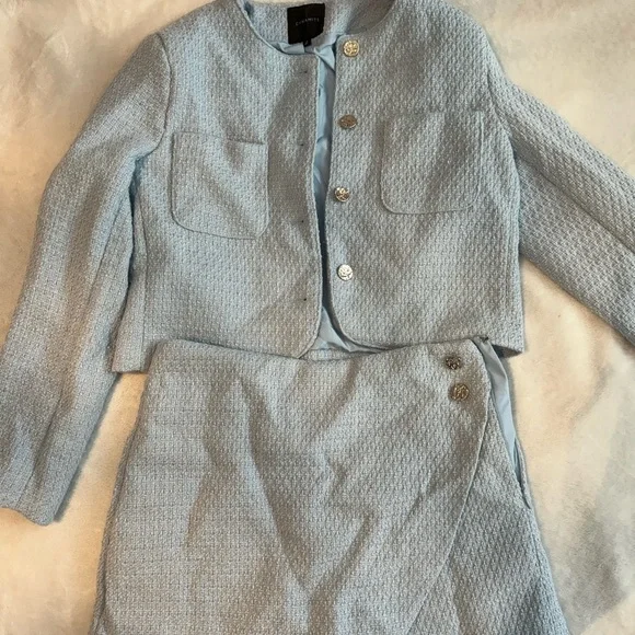 Matching Blue Tweed Set - Picture 7 of 7